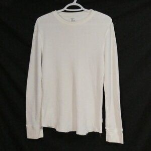 Y2K - GAP | medium | White Long Sleeve Thermal Shirt